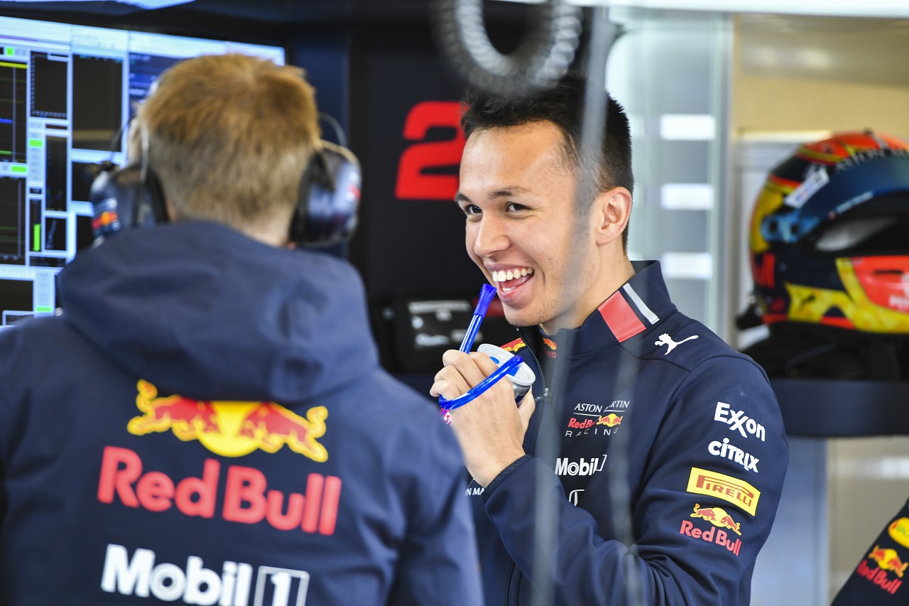 2019年F1第19戦アメリカGP　アレクサンダー・アルボン（レッドブル・ホンダ）