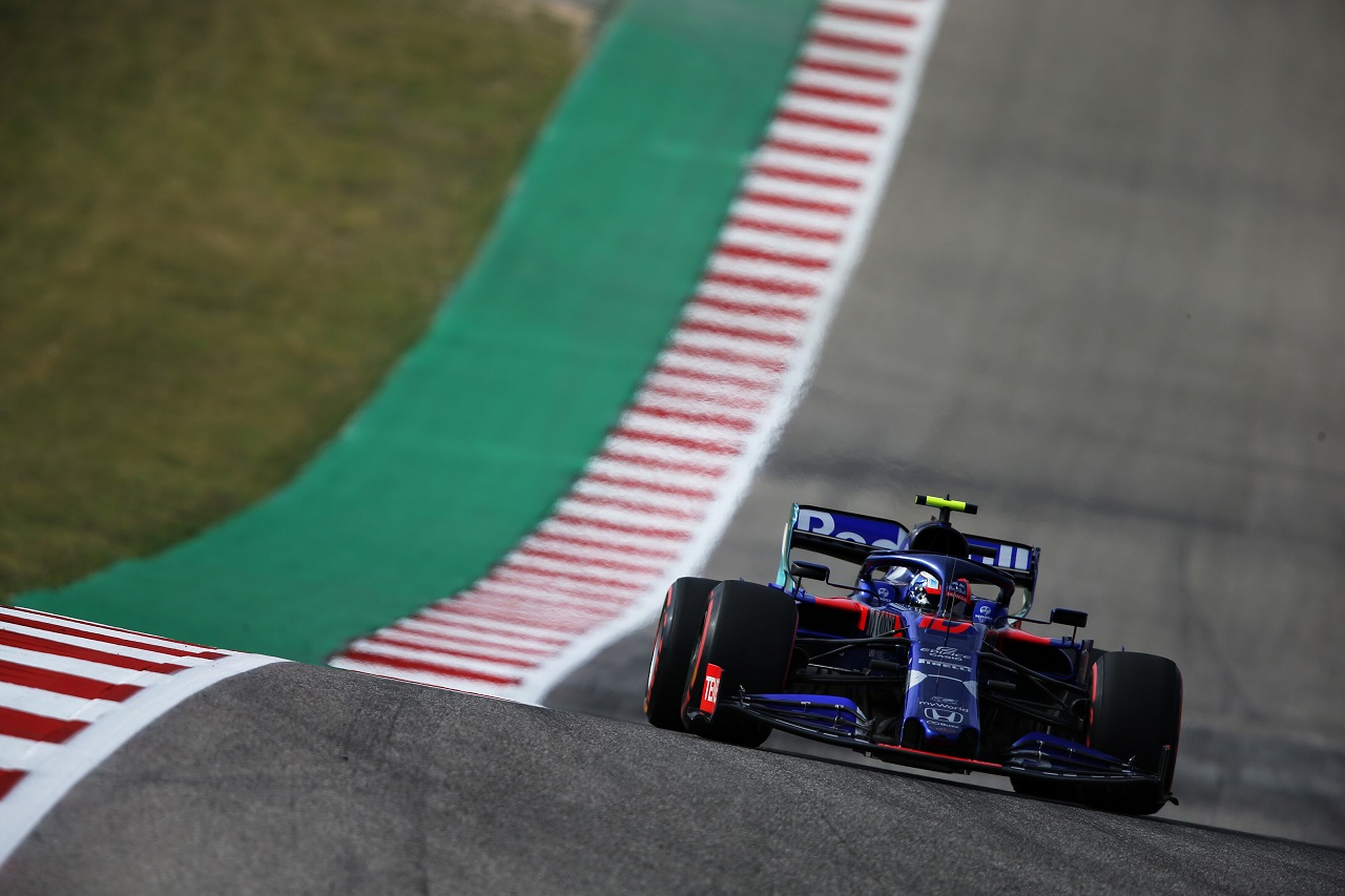 2019年F1第19戦アメリカGP金曜　ピエール・ガスリー（トロロッソ・ホンダ）