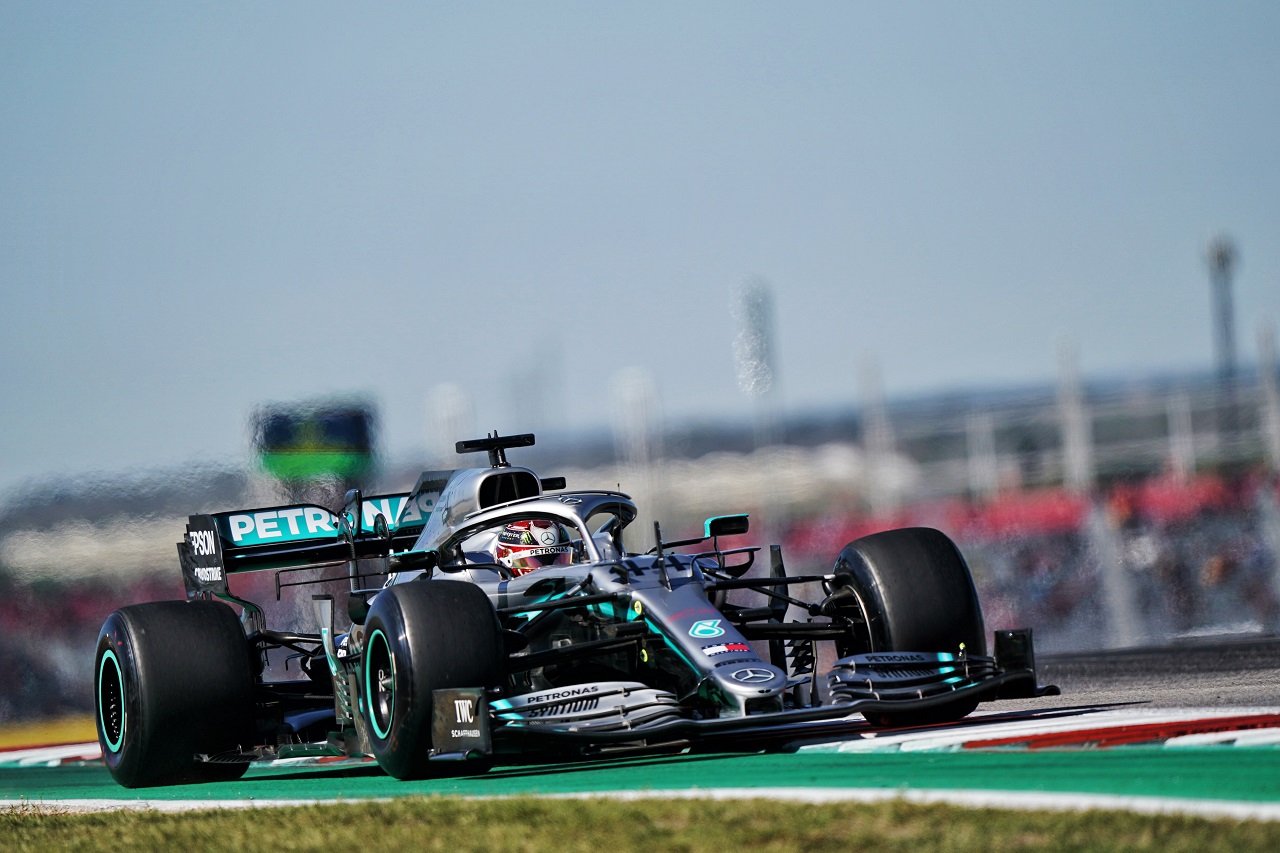 2019年F1第19戦アメリカGP　ルイス・ハミルトン（メルセデス）