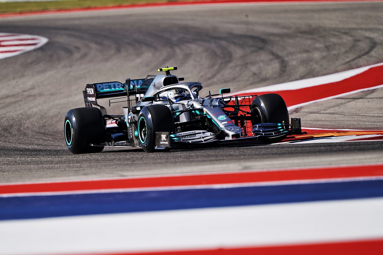 2019年F1第19戦アメリカGP金曜　バルテリ・ボッタス（メルセデス）