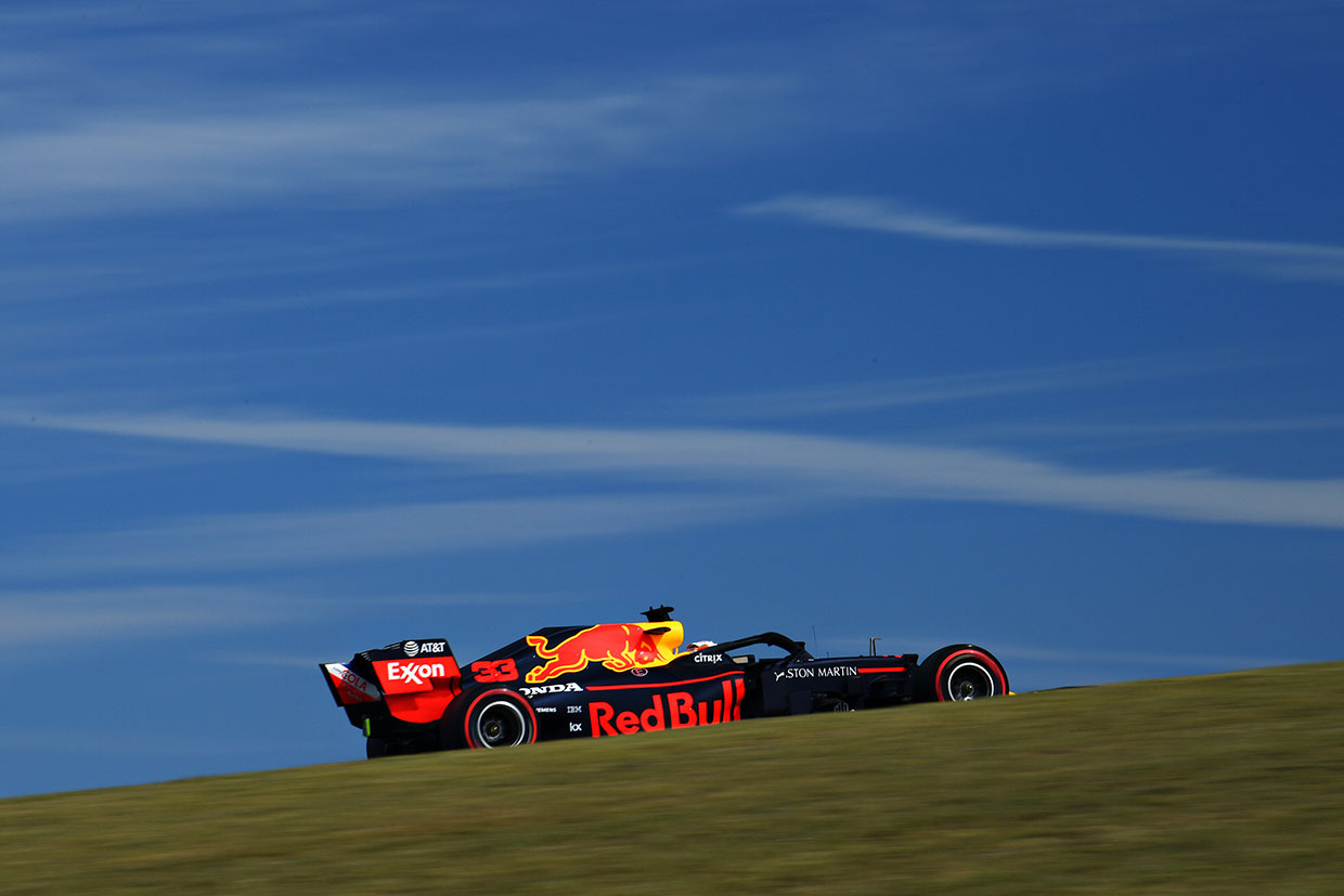 2019年F1第19戦アメリカGP　マックス・フェルスタッペン（レッドブル・ホンダ）