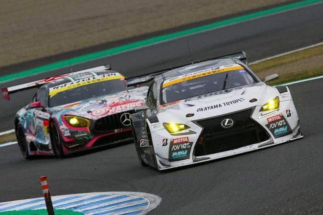 2019年第8戦もてぎ、GT300決勝でオーバーテイクを連発したK-tunes RC F GT3