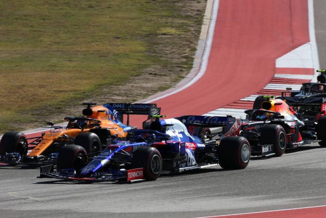 2019年F1第19戦アメリカGP決勝　ピエール・ガスリー（トロロッソ・ホンダ）