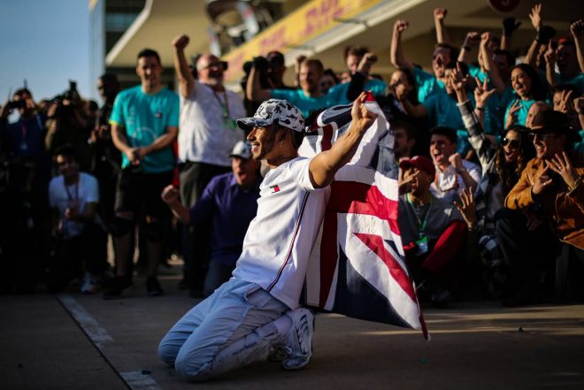 2019年F1第19戦アメリカGP決勝　ルイス・ハミルトン（メルセデス）