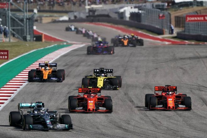 2019年F1第19戦アメリカGP決勝　ルイス・ハミルトン（メルセデス）