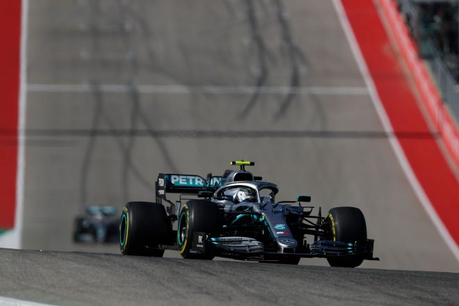 2019年F1第19戦アメリカGP決勝　バルテリ・ボッタス（メルセデス）