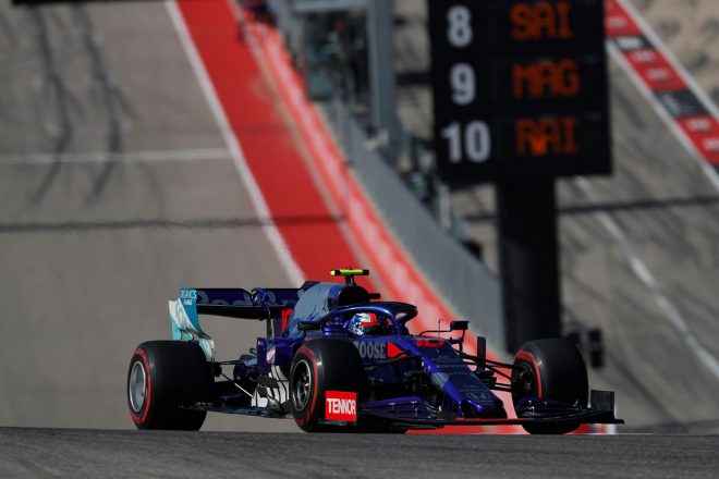 2019年F1第19戦アメリカGP決勝　ピエール・ガスリー（トロロッソ・ホンダ）