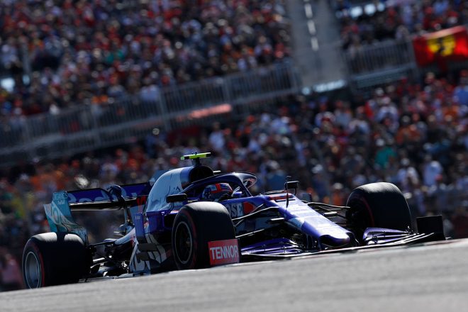2019年F1第19戦アメリカGP決勝　ピエール・ガスリー（トロロッソ・ホンダ）