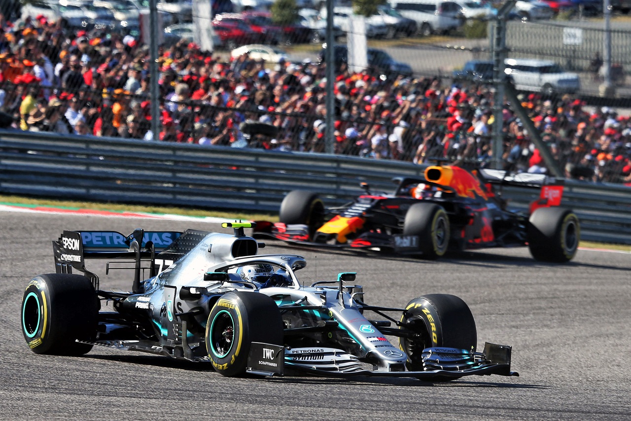 2019年F1第19戦アメリカGP日曜　バルテリ・ボッタス（メルセデス）