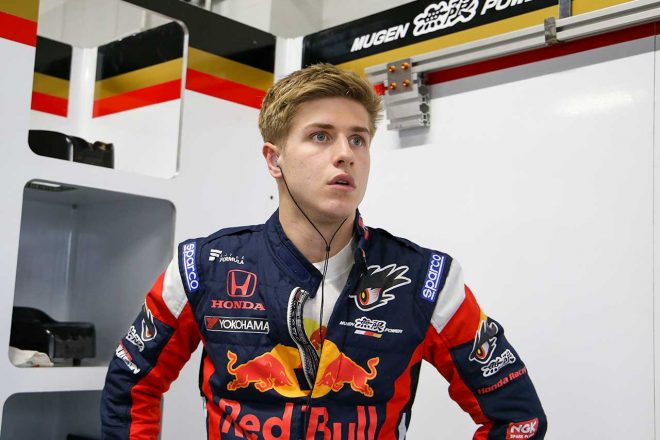 鈴鹿でスーパーフォーミュラデビューを果たしたユーリ・ビップス（TEAM MUGEN）