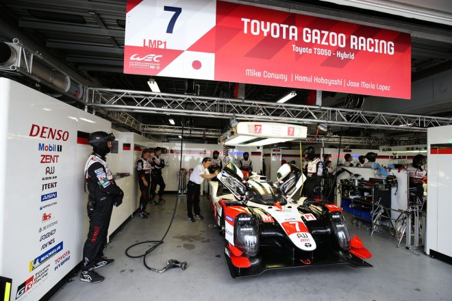 富士ではフラストレーションの貯まるレースを強いられた7号車トヨタTS050ハイブリッド