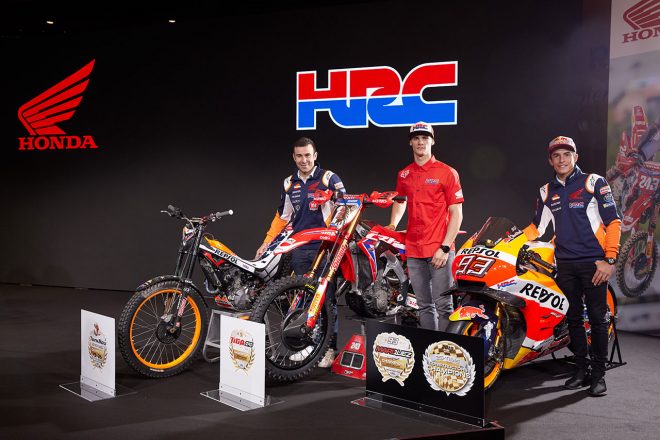 ホンダがEICMA2019で行った2020年の二輪モータースポーツ活動計画発表会