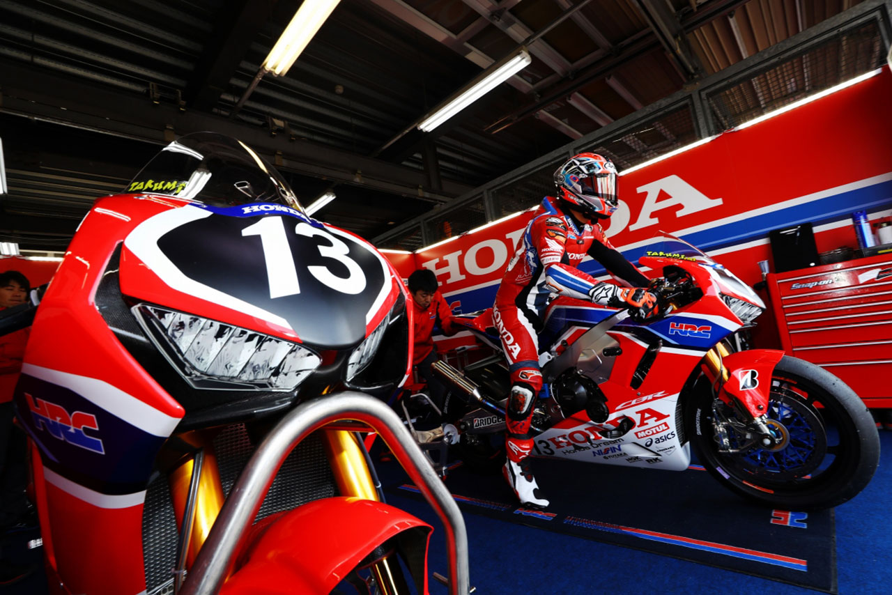 2019年限りで全日本ロードレース選手権撤退が噂されるホンダワークスチームのTeam HRC