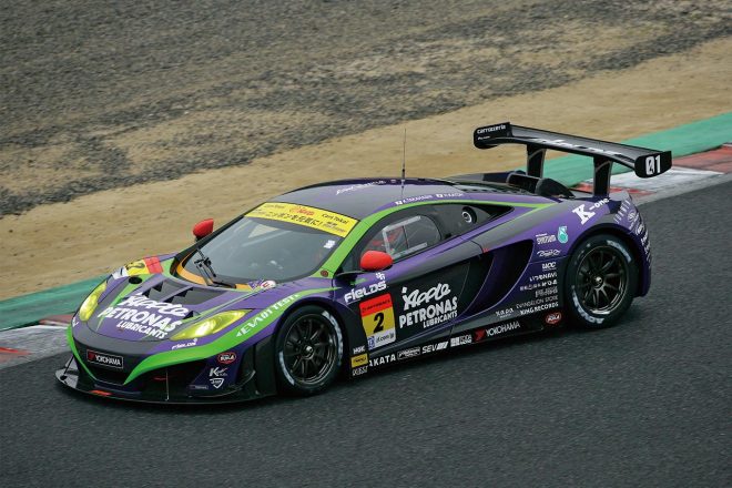 2013年スーパーGT第1戦岡山　エヴァRT初号機アップルMP4-12C