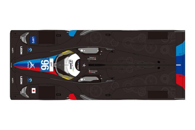 K2 UCHINO RACINGのオレカ07のカラーリング