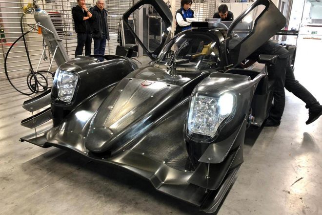 富士スピードウェイでシェイクダウンを行ったK2 UCHINO RACINGのオレカ07