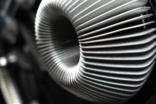 過給機と思われるパーツ