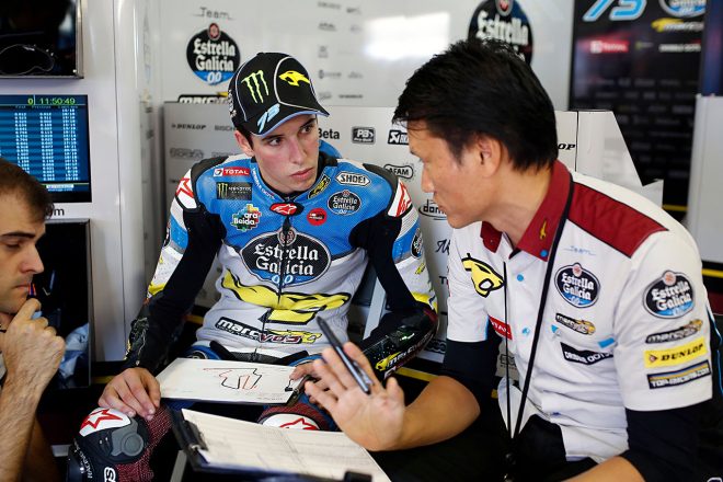 2015年からMoto2クラスにステップアップしたアレックス・マルケス