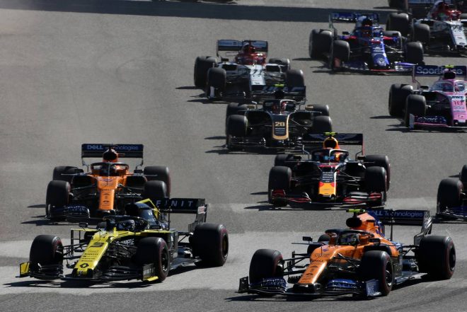 2019年F1第19戦アメリカGP　ダニエル・リカルド（ルノー）