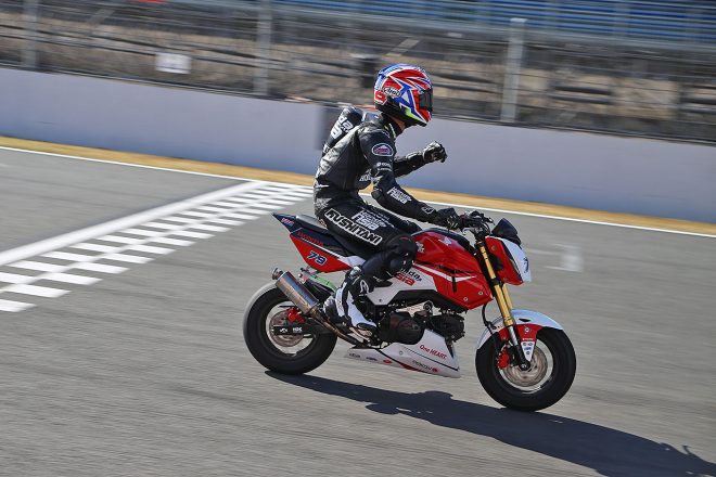 Exiciting GROM Cupでトップチェッカーを受けた小椋藍