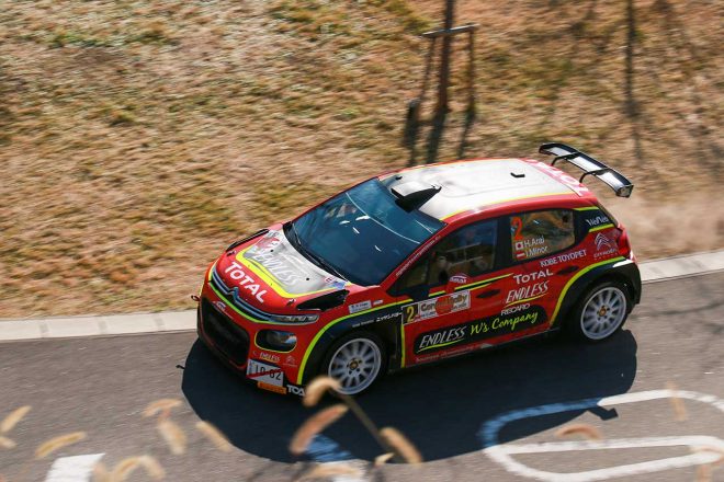 新井大輝のシトロエンC3 R5