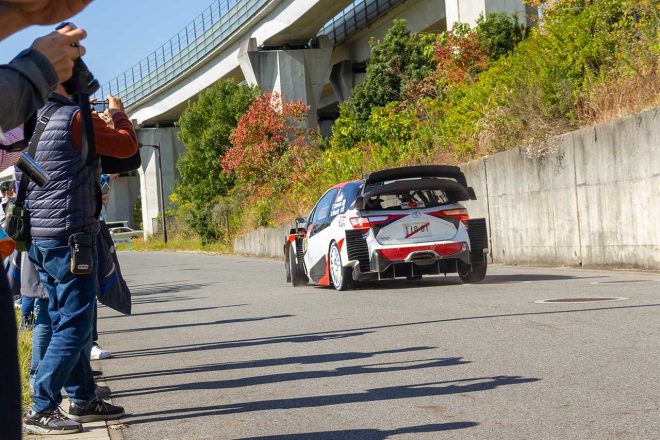 勝田貴元のトヨタ・ヤリスWRC