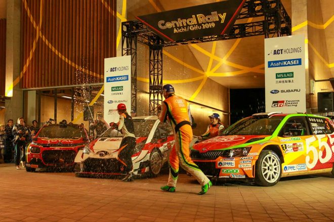 スパークリングファイトでは優勝した勝田貴元に“攻撃”が集中