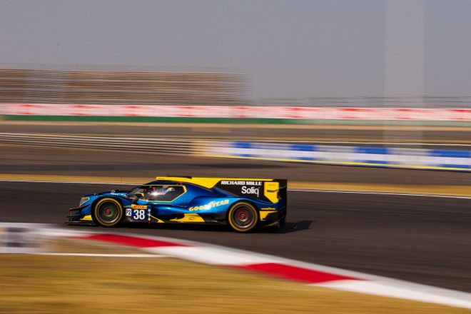 LMP2クラス優勝を果たしたイオタの38号車オレカ07・ギブソン。グッドイヤータイヤユーザーとしての初優勝でもあった。