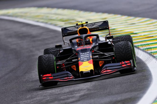 2019年F1第20戦ブラジルGP初日　アレクサンダー・アルボン（レッドブル・ホンダ）
