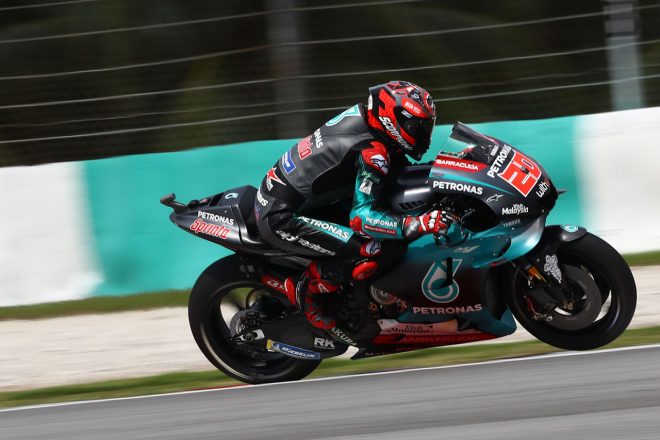 ファビオ・クアルタラロ（ペトロナス・ヤマハSRT）