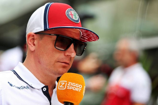 2019年F1第20戦ブラジルGP初日　キミ・ライコネン（アルファロメオ）