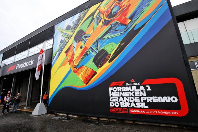 2019年F1第20戦ブラジルGP　パドック