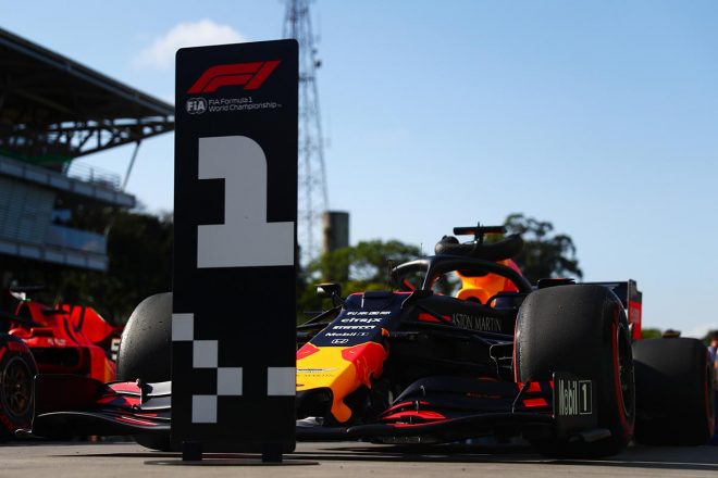2019年F1第20戦ブラジルGP予選日　マックス・フェルスタッペン（レッドブル・ホンダ）
