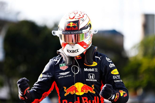 2019年F1第20戦ブラジルGP予選日　マックス・フェルスタッペン（レッドブル・ホンダ）