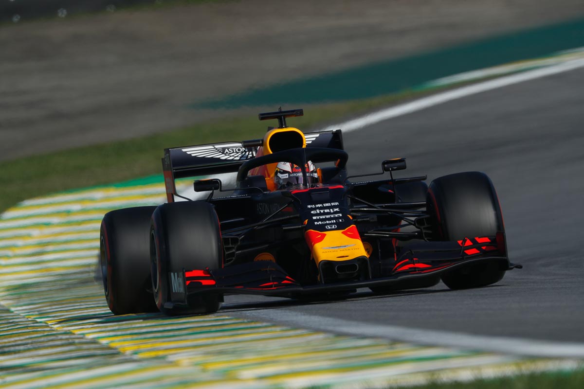 2019年F1第20戦ブラジルGP予選日　マックス・フェルスタッペン（レッドブル・ホンダ）