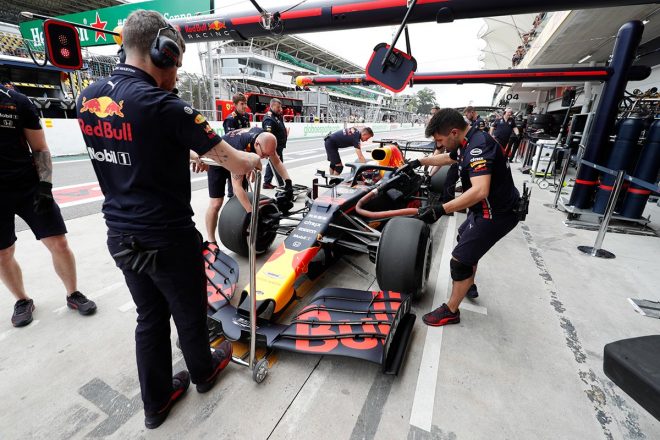 2019年F1第20戦ブラジルGP予選日　マックス・フェルスタッペン（レッドブル・ホンダ）