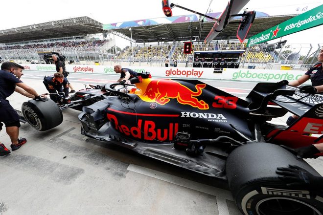 2019年F1第20戦ブラジルGP予選日　マックス・フェルスタッペン（レッドブル・ホンダ）