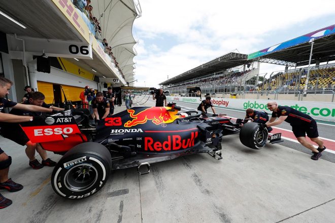 2019年F1第20戦ブラジルGP予選日　マックス・フェルスタッペン（レッドブル・ホンダ）
