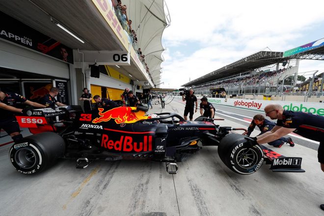 2019年F1第20戦ブラジルGP予選日　マックス・フェルスタッペン（レッドブル・ホンダ）