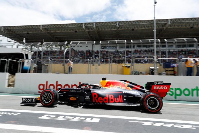 2019年F1第20戦ブラジルGP予選日　マックス・フェルスタッペン（レッドブル・ホンダ）