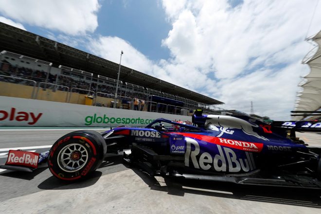 2019年F1第20戦ブラジルGP予選日　ピエール・ガスリー（トロロッソ・ホンダ）
