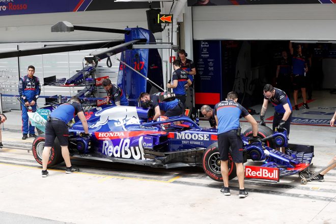 2019年F1第20戦ブラジルGP予選日　ダニール・クビアト（トロロッソ・ホンダ）