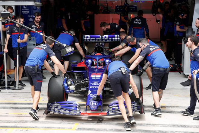 2019年F1第20戦ブラジルGP予選日　ダニール・クビアト（トロロッソ・ホンダ）