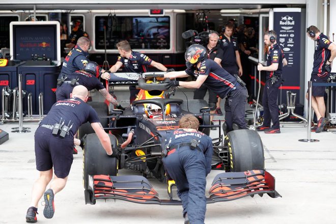 2019年F1第20戦ブラジルGP予選日　マックス・フェルスタッペン（レッドブル・ホンダ）