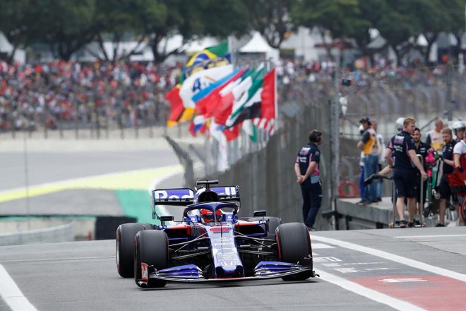 2019年F1第20戦ブラジルGP予選日　ダニール・クビアト（トロロッソ・ホンダ）