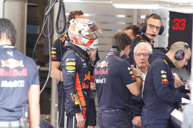 2019年F1第20戦ブラジルGP予選日　マックス・フェルスタッペン（レッドブル・ホンダ）
