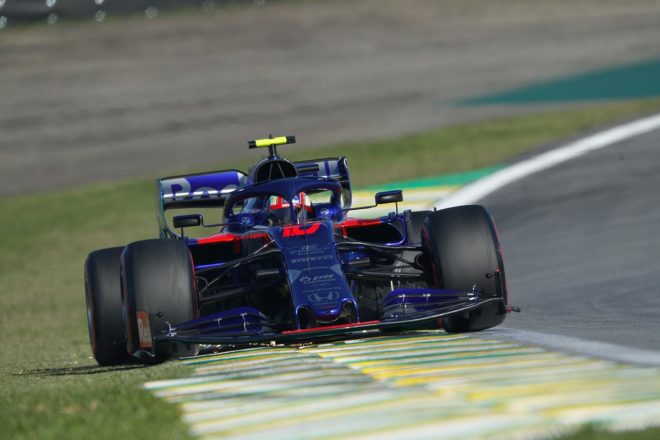2019年F1第20戦ブラジルGP予選日　ピエール・ガスリー（トロロッソ・ホンダ）
