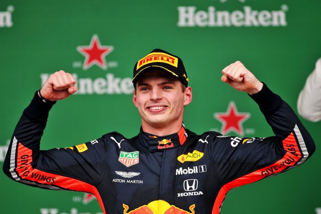 2019年F1第20戦ブラジルGP　マックス・フェルスタッペン（レッドブル・ホンダ）