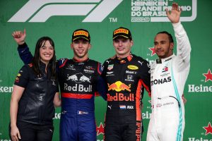 F1 | 2019年F1第20戦ブラジルGP 表彰台