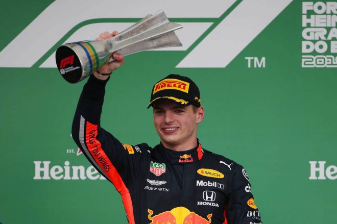 2019年F1第20戦ブラジルGP　マックス・フェルスタッペン（レッドブル・ホンダ）